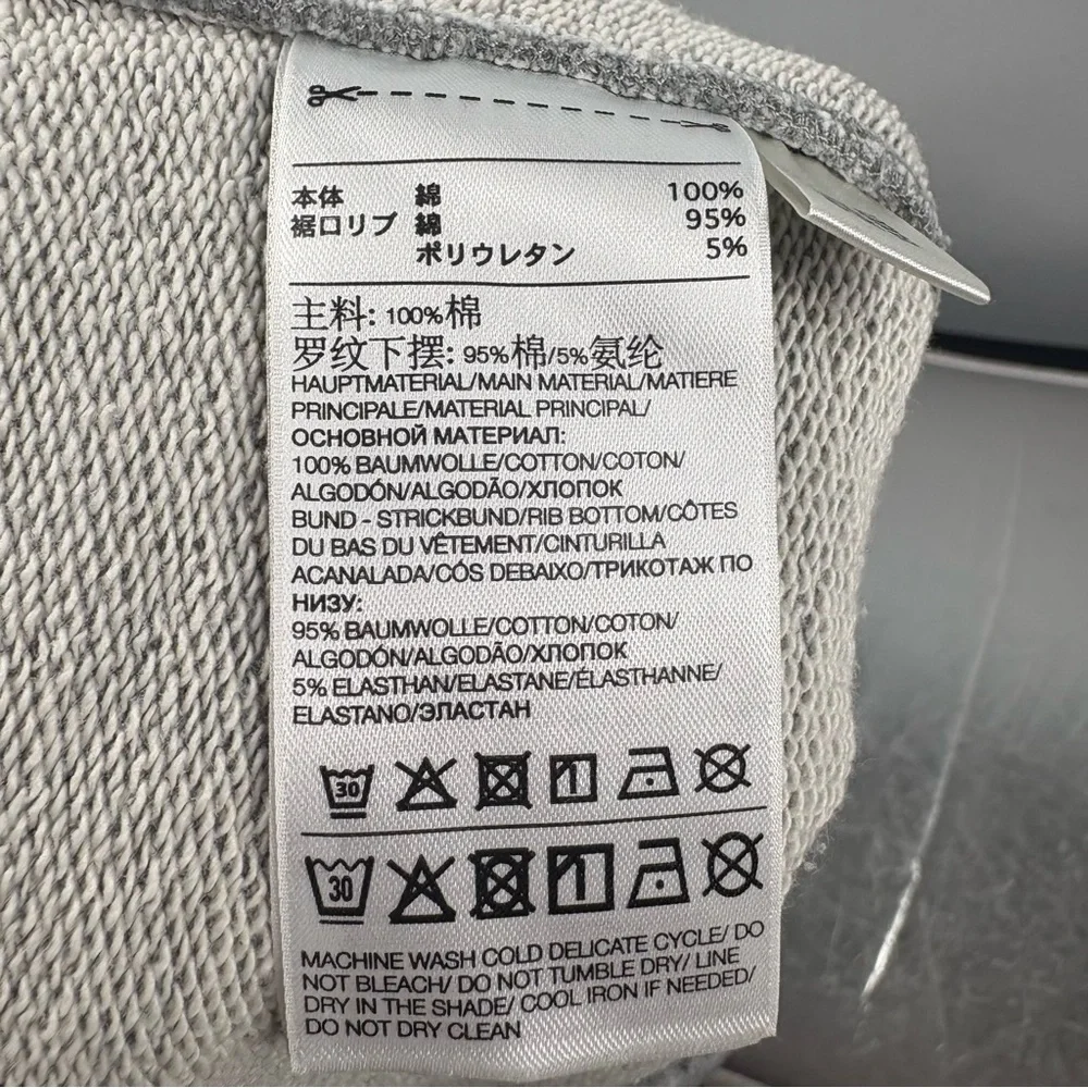 Y-3 Yohji Yamamoto Grey Joggers with Zippered Pockets - Picture 10 of 11